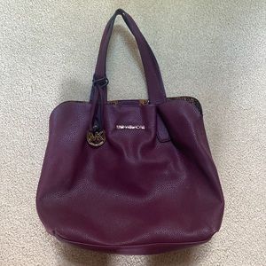 Burgundy Michael Kors Purse
